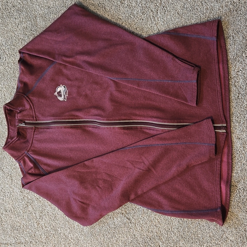 Colorado Avalanche NHL Burgundy Jacket with Official Logo